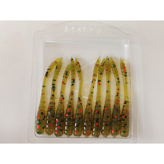 Силикон Select Tsunik 2" col.002 (10 шт/упак), Длина силикона: 2" (5.08 см), Расцветка силикона: 002, фото , изображение 7