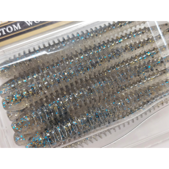 Силікон Keitech Swing Impact 4" (8 шт/упак), колір:418 bluegill flash, Довжина силікону: 4" (10.2 см), Колір силікону: 418 Bluegill Flash, фото , изображение 7