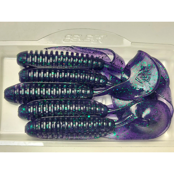 Силікон Select Freek 4.5" col.777 (5 шт/упак), Довжина силікону: 4.5" (11.43 см), Колір силікону: 777, фото , изображение 7