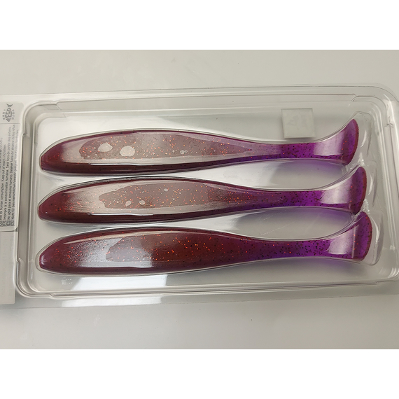 Силикон Keitech Easy Shiner 6.5" (3 шт/упак) ц:pal#13 mistic spice, Длина силикона: 6.5" (16.5 см), Расцветка силикона: PAL#13 Mistic Spice, фото , изображение 8