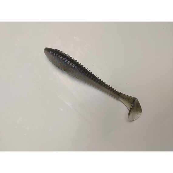 Силікон Keitech Swing Impact FAT 6.8" (3 шт/упак), колір:440 electric shad, Довжина силікону: 6.8" (17.3 см), Колір силікону: 440 Electric Shad, фото , изображение 2