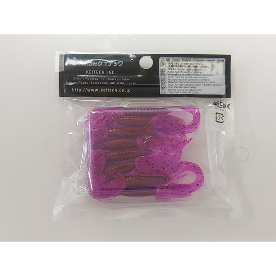 Силікон Keitech Little Spider 2" (8 шт/уп), колір:pal#13 mistic spice, Довжина силікону: 2" (5.1 см), Колір силікону: PAL#13 Mistic Spice, фото , изображение 6