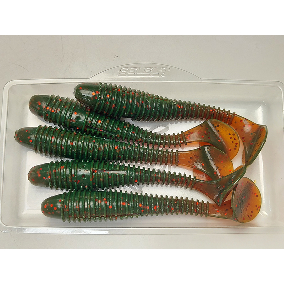 Силикон Select Fatfish 3.8" col.085 (5 шт/упак), Длина силикона: 3.8" (9.65 см), Расцветка силикона: 085, фото , изображение 5