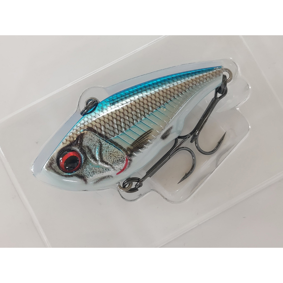 Воблер Savage Gear Fat Vibes 66S 66mm 22.0g Blue Chrome, Размер/Вес: 66мм/22г, Цвет воблера: Blue Chrome, фото , изображение 12