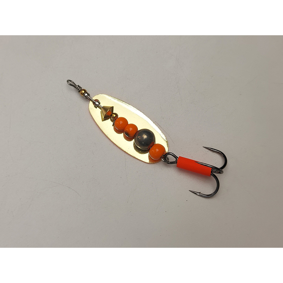 Блешня Savage Gear Caviar Spinner #3 9.5 g 06-Fluo Orange, Вага блешні: 9.5g, Колір блешні: Fluo Orange, фото , изображение 6