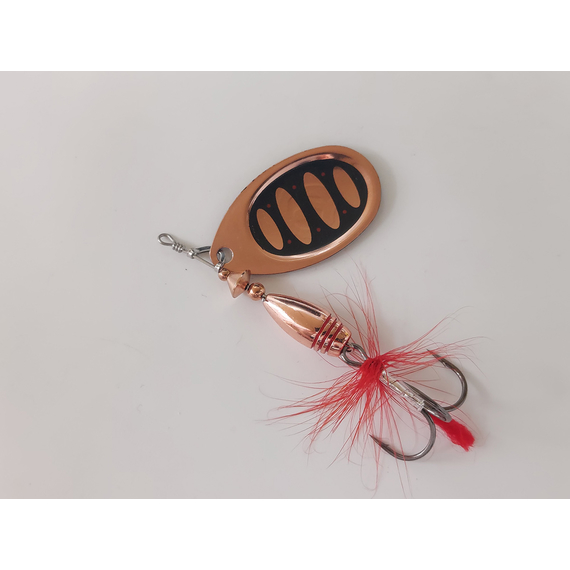 Блешня Savage Gear Rotex Spinner #5 14.0g 02-Copper, Вага блешні: 14g, Колір блешні: Copper, фото , изображение 6