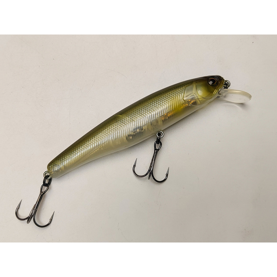 Воблер Jackall Smash Minnow 100SP 100мм 16.6г Ghost Ayu, Размер/Вес: 100мм/16.6г, Цвет воблера: Ghost Ayu, фото , изображение 8