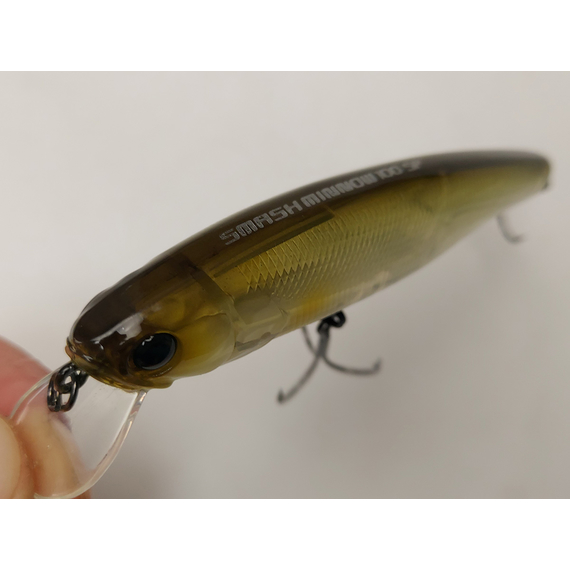 Воблер Jackall Smash Minnow 100SP 100мм 16.6г Ghost Ayu, Размер/Вес: 100мм/16.6г, Цвет воблера: Ghost Ayu, фото , изображение 6