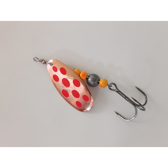 Блешня Savage Gear Caviar Spinner #4 14g 02-Copper, Вага блешні: 14g, Колір блешні: Copper, фото , изображение 3