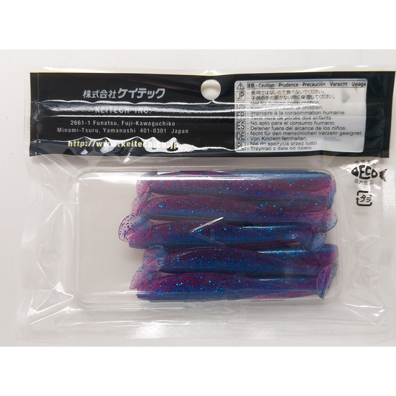 Силікон Keitech Easy Shiner 3" (10 шт/уп), колір:ea#14 clear morning dawn, Довжина силікону: 3" (7.6 см), Колір силікону: ea#14 clear morning dawn, фото , изображение 8