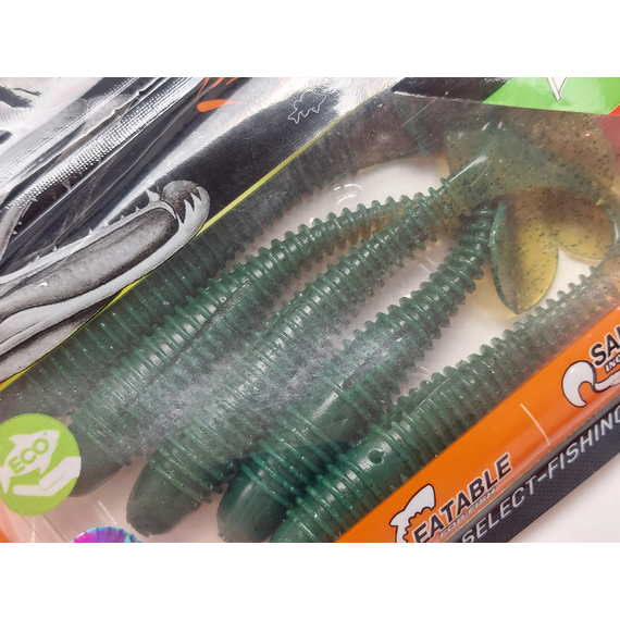 Силікон Select Fatfish 3.8" col.087 (5 шт/упак), Довжина силікону: 3.8" (9.65 см), Колір силікону: 087, фото , изображение 5