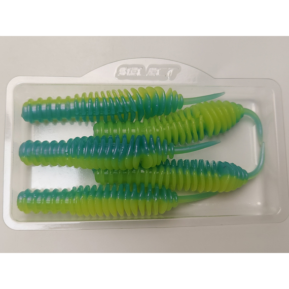 Силикон Select Snack 3.0" col.245 (5 шт/пак), Длина силикона: 3" (7.8 см), Расцветка силикона: 245, фото , изображение 5