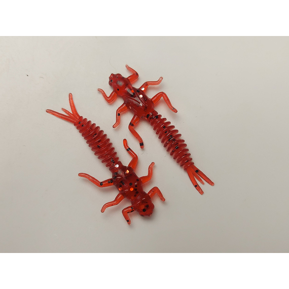 Силікон Select Chika-X 2.4" col.027 (7шт/упак), Довжина силікону: 2.4" (6.1 см), Колір силікону: 027, фото , изображение 4