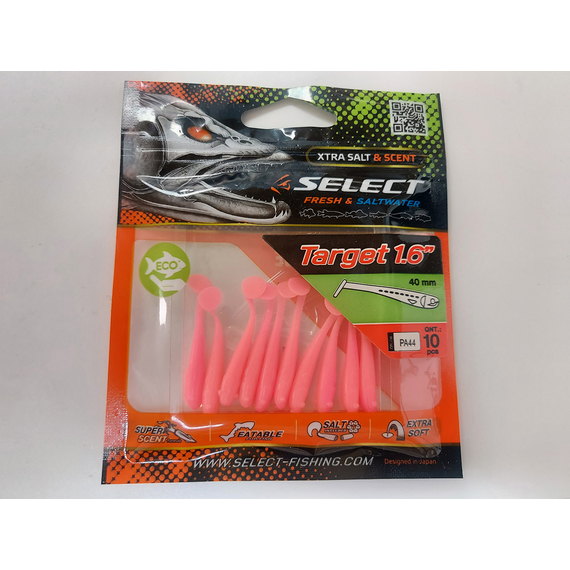 Силикон Select Target 1.6" col.PA44 (10 шт/упак), Длина силикона: 1.6" (4.06 см), Расцветка силикона: PA44, фото , изображение 8