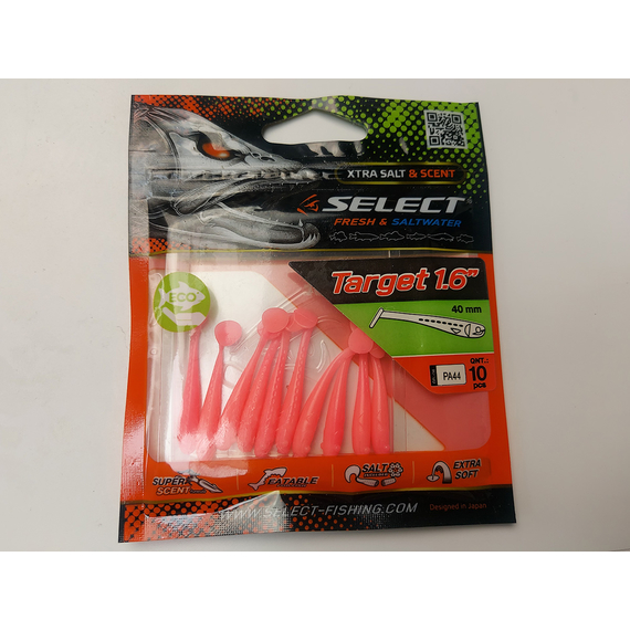 Силикон Select Target 1.6" col.PA44 (10 шт/упак), Длина силикона: 1.6" (4.06 см), Расцветка силикона: PA44, фото , изображение 6