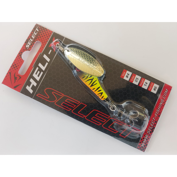 Блешня Select Heli-X №4 14.0g #05, Вага блешні: 14г, Колір блешні: 05, фото , изображение 3