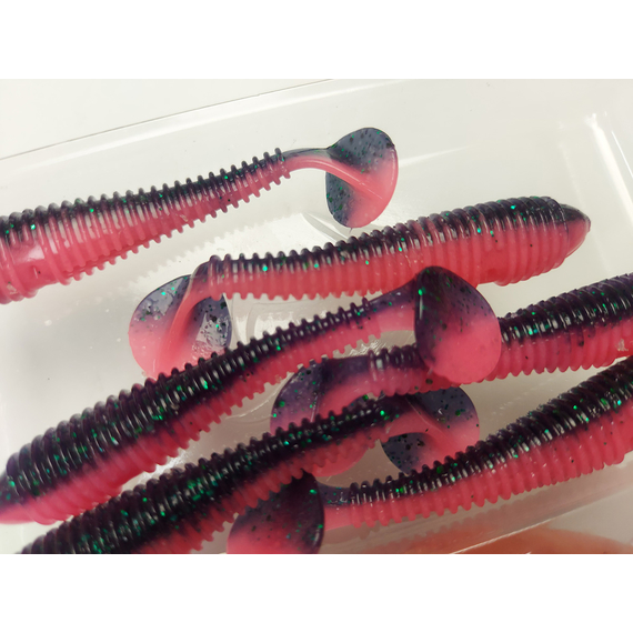 Силікон Select Fatfish 2.4" col.205 (6 шт/упак), Довжина силікону: 2.4" (6.1 см), Колір силікону: 205, фото , изображение 9