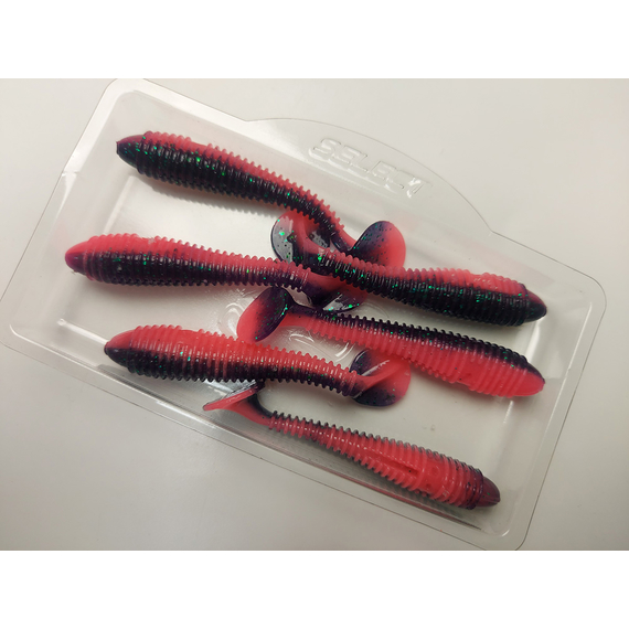 Силікон Select Fatfish 2.4" col.205 (6 шт/упак), Довжина силікону: 2.4" (6.1 см), Колір силікону: 205, фото , изображение 13