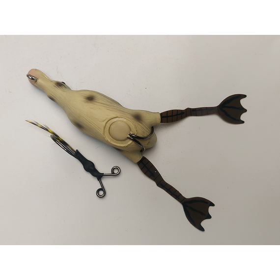 Воблер Savage Gear 3D Hollow Duckling weedless S 75mm 15g 01-Natural, Розмір/Вага: 75мм/15г, Колір воблера: Natural, фото , изображение 7