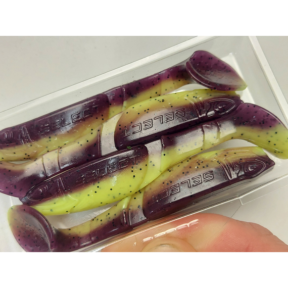 Силикон Select Boozer 3.3" col.201 (4 шт/упак), Длина силикона: 3.3" (8.38 см), Расцветка силикона: 201, фото , изображение 7