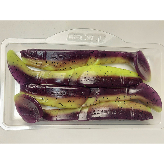 Силикон Select Boozer 3.3" col.201 (4 шт/упак), Длина силикона: 3.3" (8.38 см), Расцветка силикона: 201, фото , изображение 8