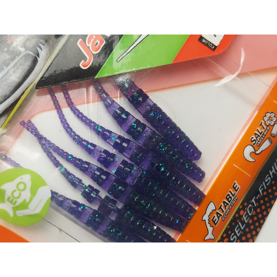 Силикон Select Javik 2.2" col.777 (7 шт/упак), Длина силикона: 2.2" (5.59 см), Расцветка силикона: 777, фото , изображение 6