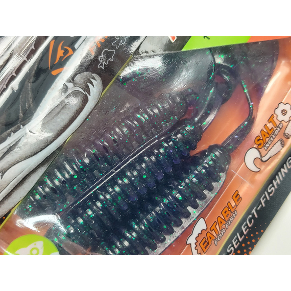 Силикон Select Freek 5.5" col.777 (3 шт/упак), Длина силикона: 5.5" (13.97 см), Расцветка силикона: 777, фото , изображение 10