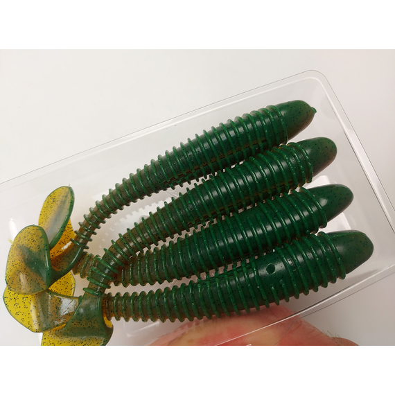 Силікон Select Fatfish 4.8" col.087 (4 шт/упак), Довжина силікону: 4.8" (12.19 см), Колір силікону: 087, фото , изображение 7