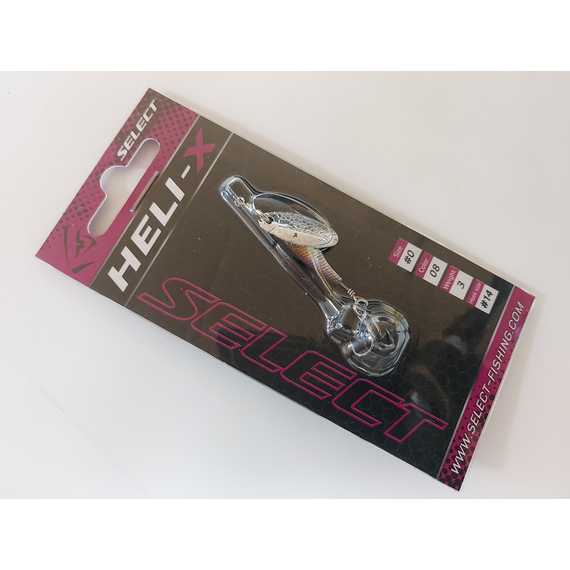 Блешня Select Heli-X №0 3.0g #08, Вага блешні: 3г, Колір блешні: 08, фото , изображение 3