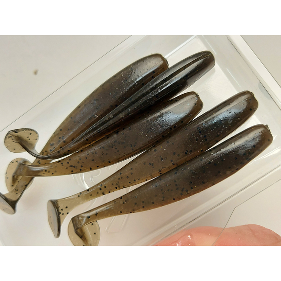 Силікон Select Easy Shad 3" col.102 (5 шт/упак), Довжина силікону: 3" (7.62 см), Колір силікону: 102, фото , изображение 10