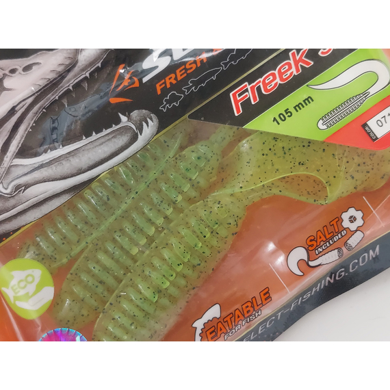 Силикон Select Freek 5.5" col.071 (3 шт/упак), Длина силикона: 5.5" (13.97 см), Расцветка силикона: 071, фото , изображение 7