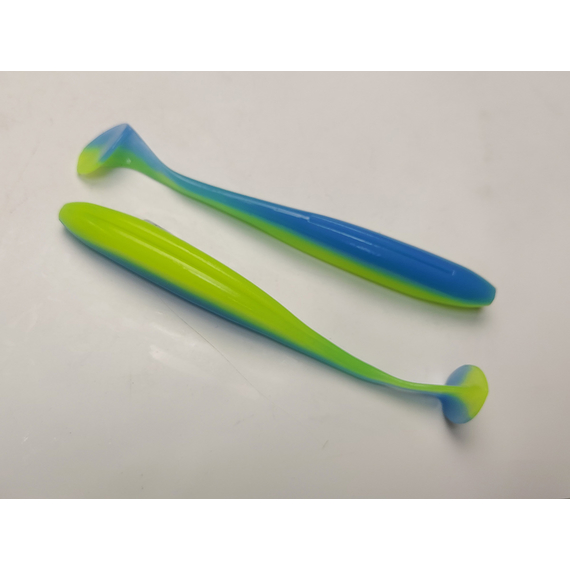 Силикон Keitech Easy Shiner 6.5" (3 шт/упак) ц:pal#03 ice chartreuse, Длина силикона: 6.5" (16.5 см), Расцветка силикона: PAL#03 Ice Chartreuse, фото , изображение 5