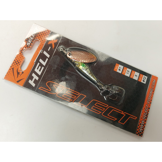Блешня Select Heli-X №1 5.0g #13, Вага блешні: 5г, Колір блешні: 13, фото , изображение 3