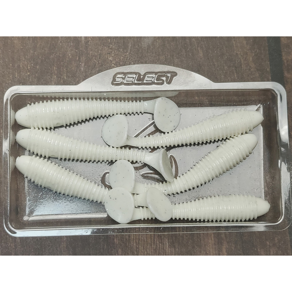 Силікон Select Fatfish 2.4" col.557 (6 шт/упак), Довжина силікону: 2.4" (6.1 см), Колір силікону: 557, фото , изображение 7