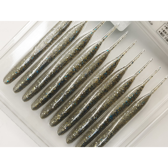 Силікон Keitech Sexy Impact 3.8" (10 шт/упак), колір:418 bluegill flash, Довжина силікону: 3.8" (9.7 см), Колір силікону: 418 Bluegill Flash, фото , изображение 9