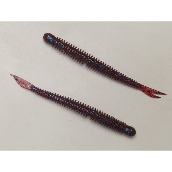 Силикон Keitech Live Impact 3" 12 ц:ea#03 grape, Длина силикона: 3" (7.6 см), Расцветка силикона: EA#03 Grape, фото , изображение 4