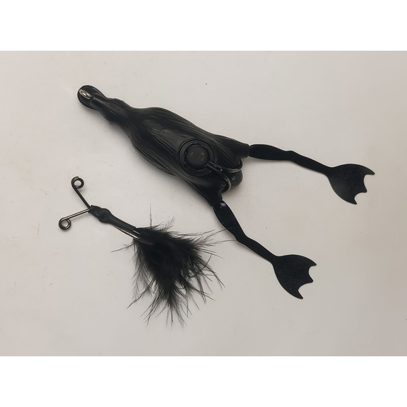 Воблер Savage Gear 3D Hollow Duckling weedless S 75mm 15g 05-Black, Размер/Вес: 75мм/15г, Цвет воблера: Black, фото , изображение 5
