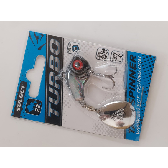 Тейл-спінер Select Turbo 22.0g #15, Вага блешні: 22г, Колір блешні: 15, фото , изображение 4