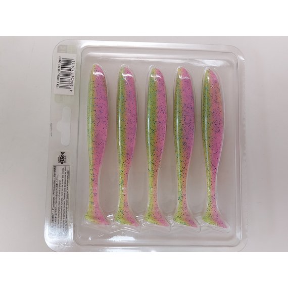 Силікон Keitech Easy Shiner 5" (5 шт/упак), колір:ea#16 cotton candy blue f, Довжина силікону: 5" (12.7 см), Колір силікону: ea#16 cotton candy blue f, фото , изображение 13