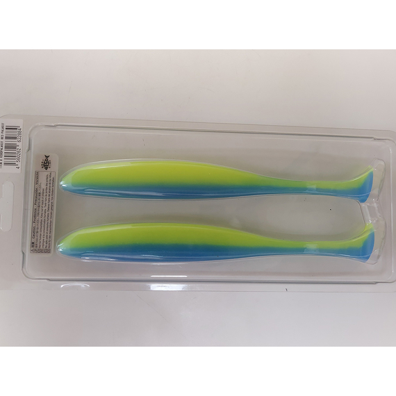 Силикон Keitech Easy Shiner 8" (2 шт/уп) ц:pal#03 ice chartreuse, Длина силикона: 8" (20.3 см), Расцветка силикона: PAL#03 Ice Chartreuse, фото , изображение 9