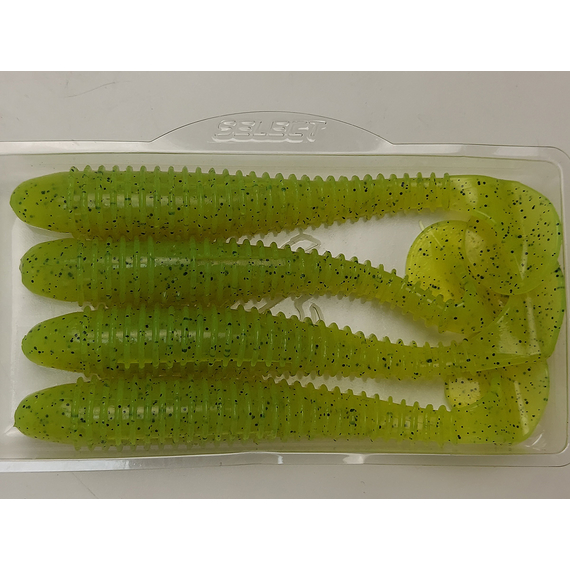 Силікон Select Fatfish 4.8" col.072 (4 шт/упак), Довжина силікону: 4.8" (12.19 см), Колір силікону: 072, фото , изображение 8