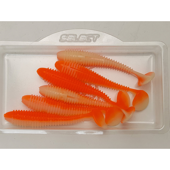 Силікон Select Fatfish 2.4" col.209 (6 шт/упак), Довжина силікону: 2.4" (6.1 см), Колір силікону: 209, фото , изображение 7