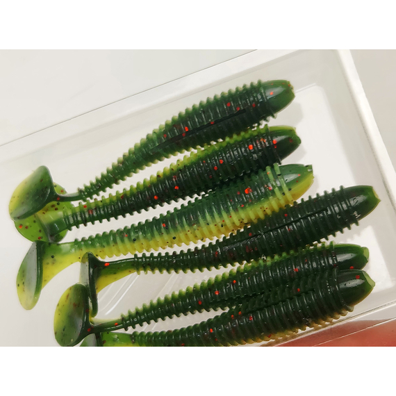 Силикон Select Fatfish 2.4" col.203 (6 шт/упак), Длина силикона: 2.4" (6.1 см), Расцветка силикона: 203, фото , изображение 7