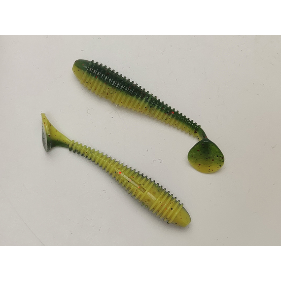 Силикон Select Fatfish 2.4" col.203 (6 шт/упак), Длина силикона: 2.4" (6.1 см), Расцветка силикона: 203, фото , изображение 8