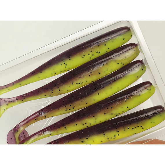 Силікон Select Easy Shad 3" col.201 (5 шт/упак), Довжина силікону: 3" (7.62 см), Колір силікону: 201, фото , изображение 11