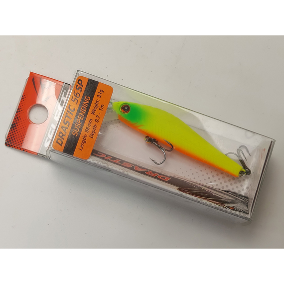 Воблер Select Drastic 56SP 3.1g col.01 (0.7-1m), Цвет воблера: col.01, фото , изображение 2