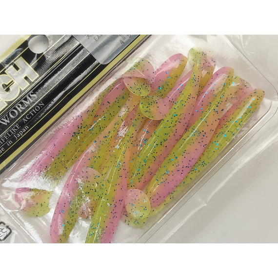 Силікон Keitech Easy Shiner 3" (10 шт/упак), колір:ea#16 cotton candy blue f, Довжина силікону: 3" (7.6 см), Колір силікону: ea#16 cotton candy blue f, фото , изображение 8