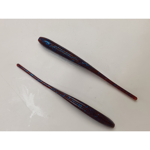 Силикон Keitech Shad Impact 4" (8 шт/упак) ц:ea#03 grape, Длина силикона: 4" (10.2 см), Расцветка силикона: EA#03 Grape, фото , изображение 12