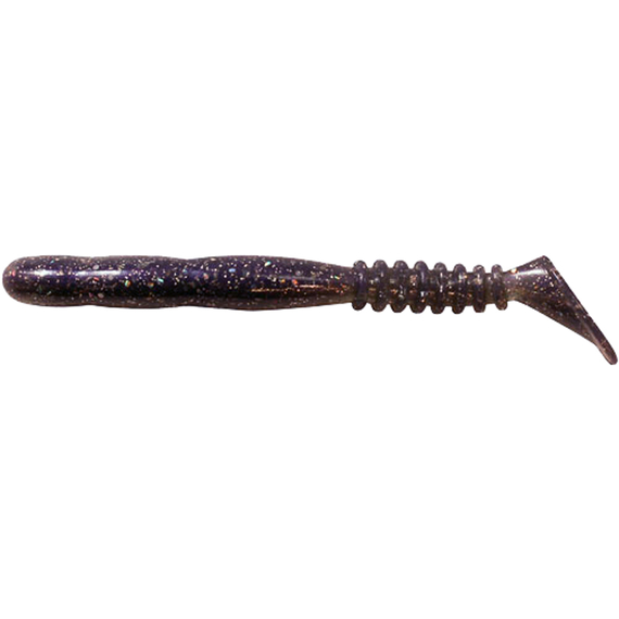 Силикон Reins Rockvibe Shad 3" U004 UV Shad (15 шт/уп.), Длина силикона: 3.0" (7,62 см), Расцветка силикона: 004 UV Shad (ультрафиолет), фото 