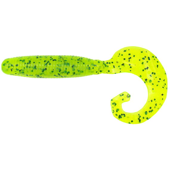 Силікон Reins Fat G-Tail Grub 3" 419 Chart Pepper (12шт/уп), Довжина силікону: 3.0" (7,62 см), Колір силікону: 419 chart pepper, фото 